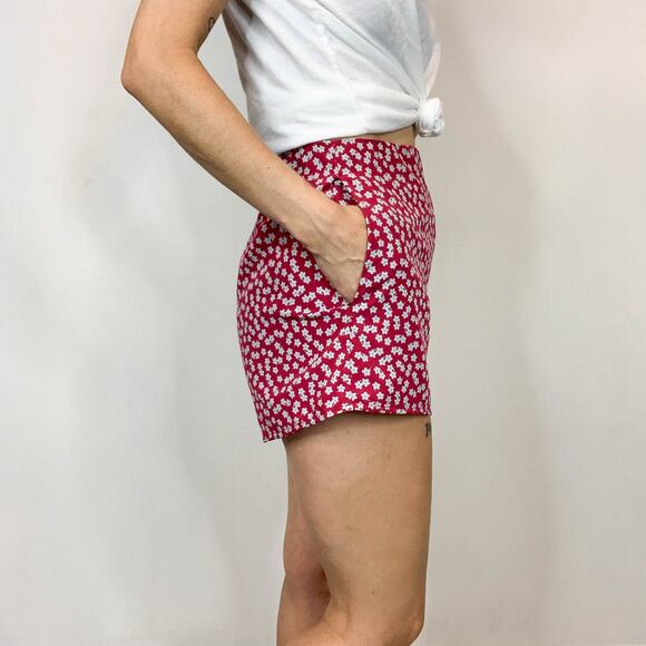 SUPERDOWN 90s floral high rise shorts y2k kidcore jamcore picniccore 2452 - Picture 5 of 11